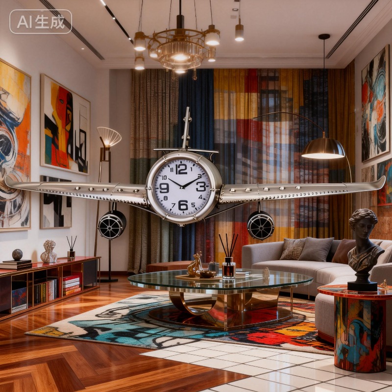 Luxury Lifestyle Fashion - Oturma Odası Sessiz Duvar Saatleri Yaratıcı