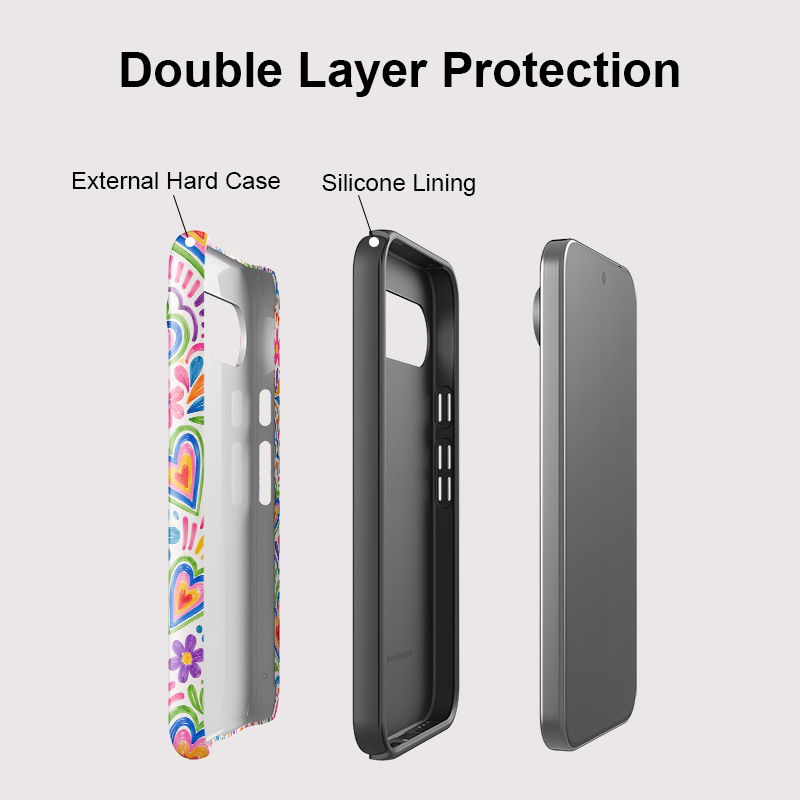 Pixel 10A için Fcicicase Kalp  - Google Pixel 9 incelemesi ve fiyatı