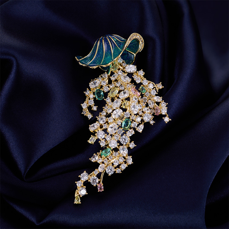 Deniz yaşamı desenli zirkon de - Luxury Lifestyle Fashion incelemesi ve fiyatı