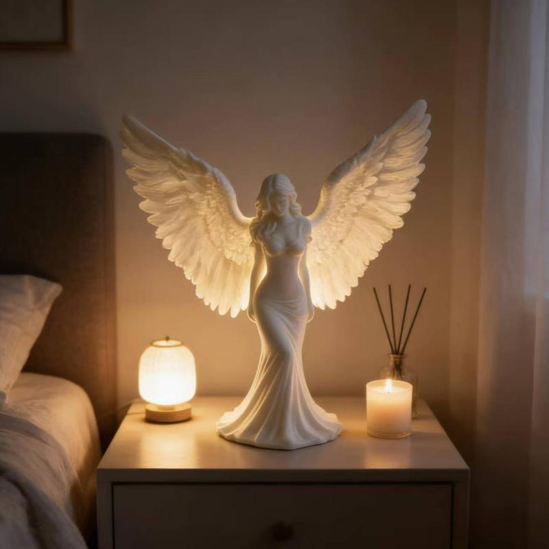 Sıcak Fırsat 3D Baskılı Melek/ - Luxury Lifestyle Items incelemesi ve fiyatı