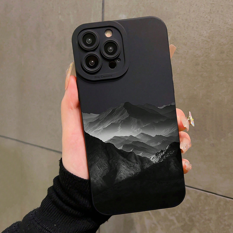 Siyah Dağ INS Tasarım Silikon  - Xiaomi Redmi Note 14 incelemesi ve fiyatı